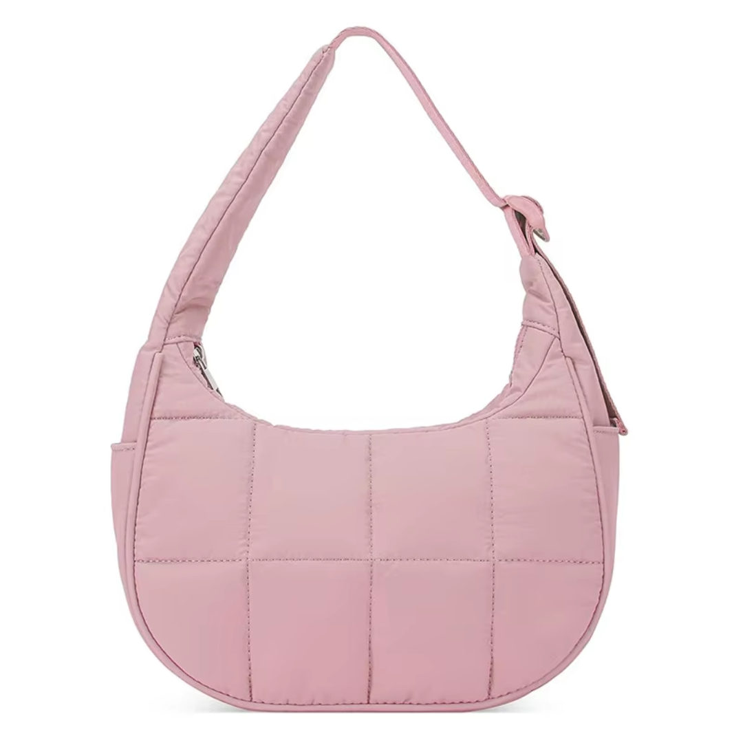 Puffer Crescent Shoulder Bag