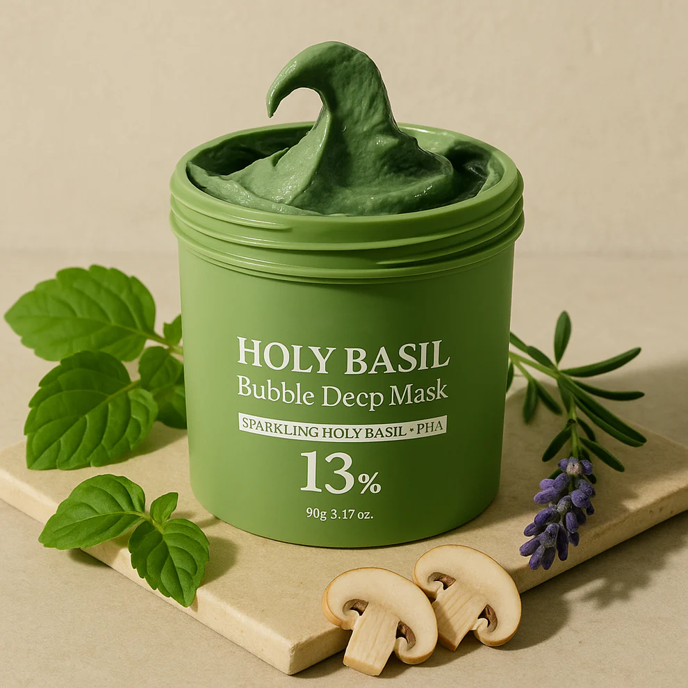 Holy Basil Bubble Deep Mask