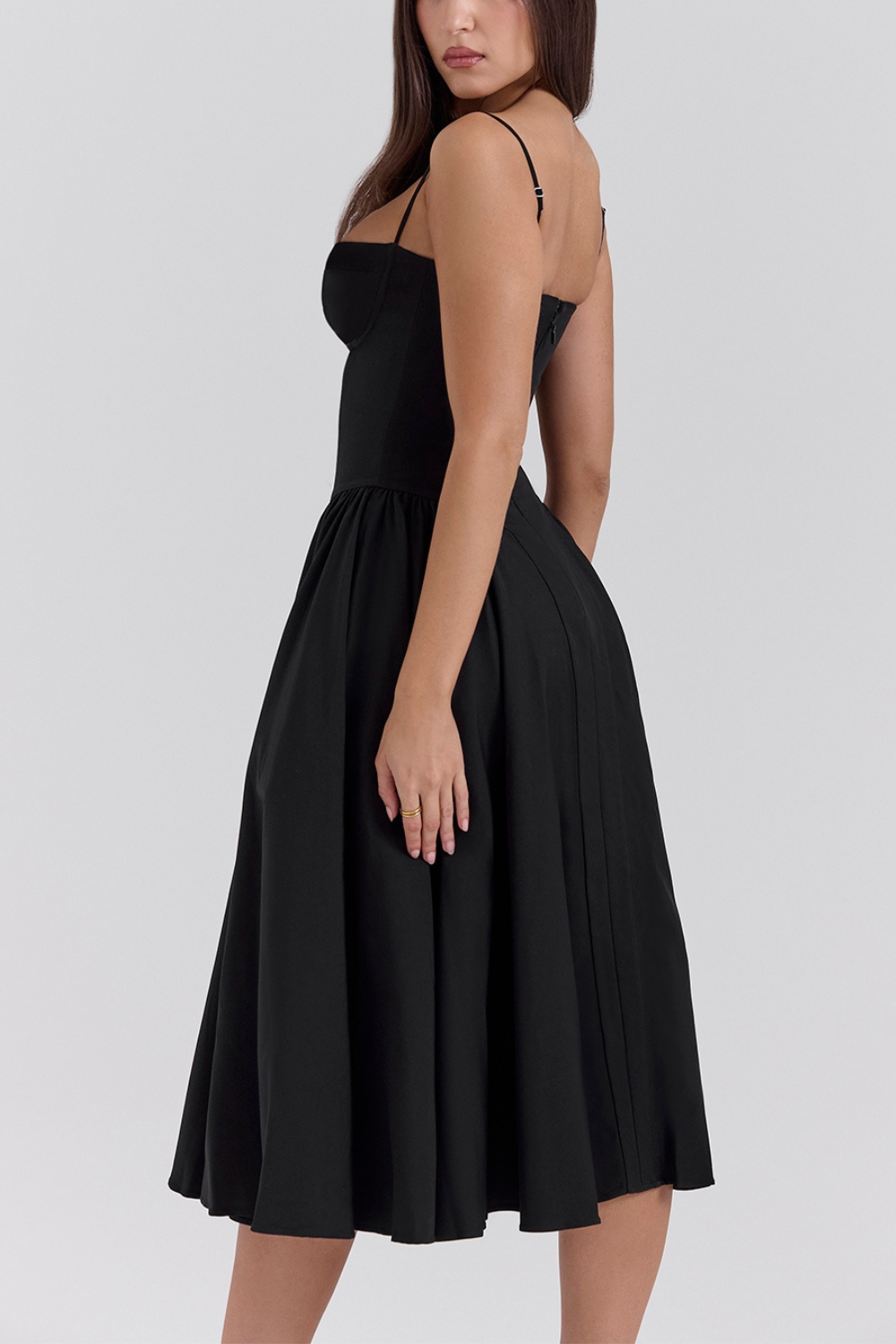 Corset Midi Dress