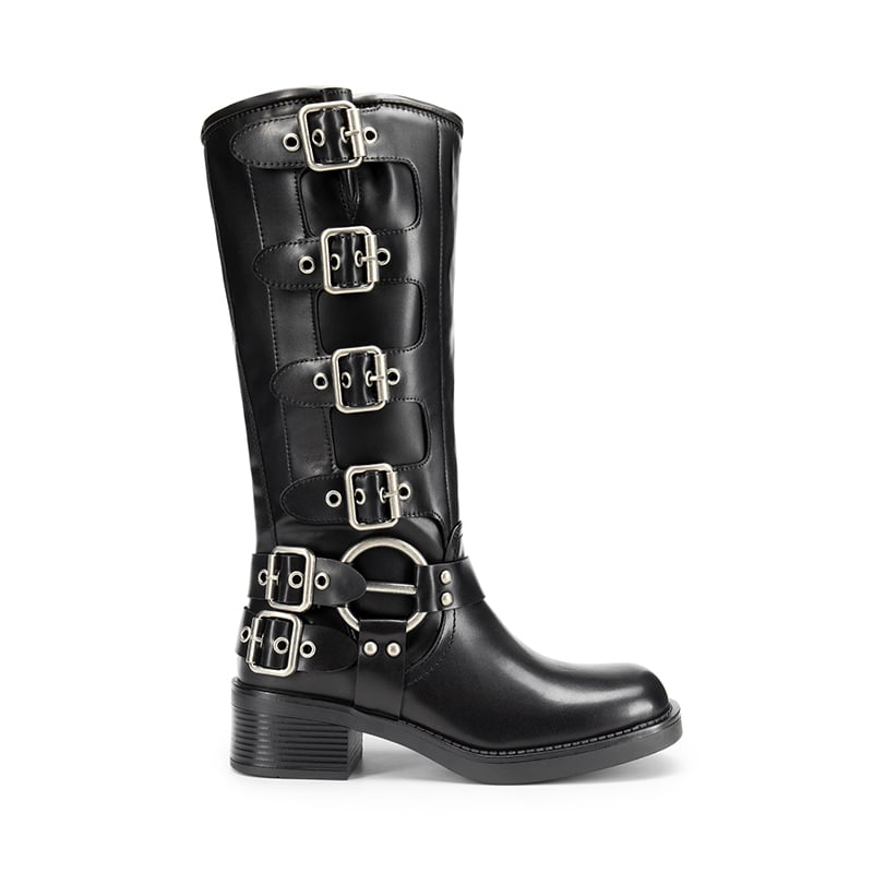 Rebel Rider Square-Toe Boots