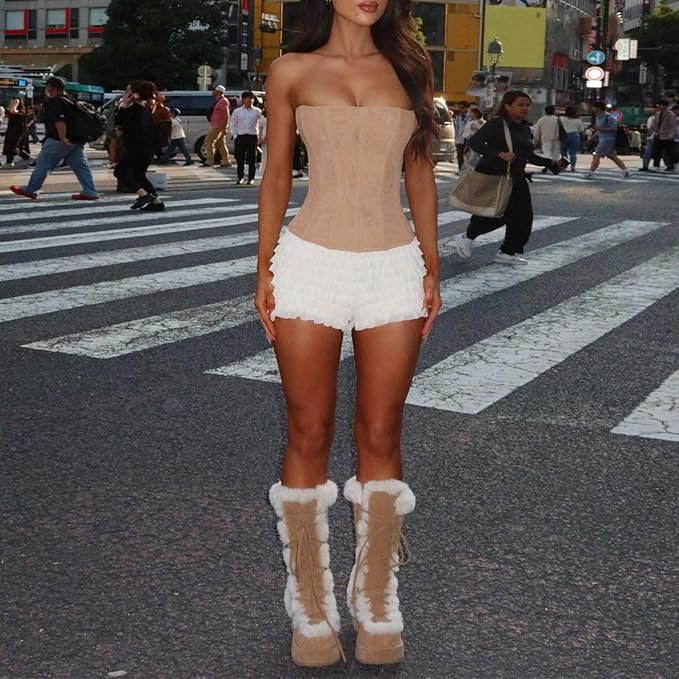 Ruffle Shorts