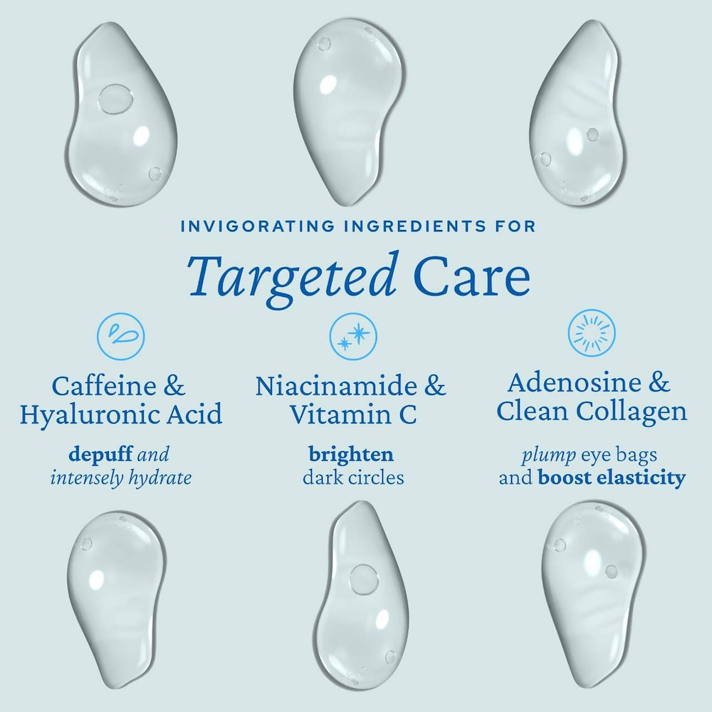 Aqua Bomb Depuffing Eye Gel with Caffeine + Hyaluronic Acid