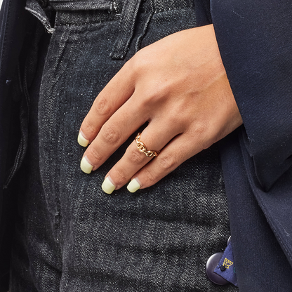 Anchor Chained Ring