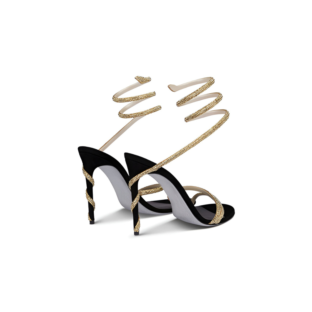 Serpent Spiral Heels