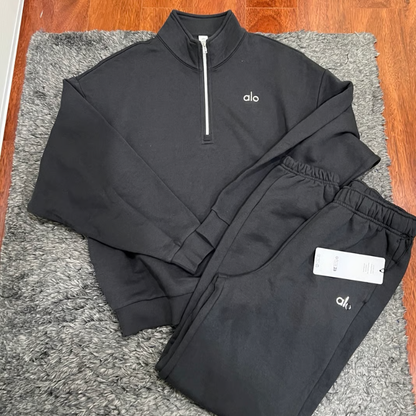 1/4 Zip Sweat Set - 1/4 Zip + Sweats