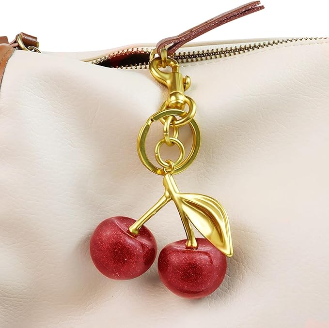 Cherry Bag Charm