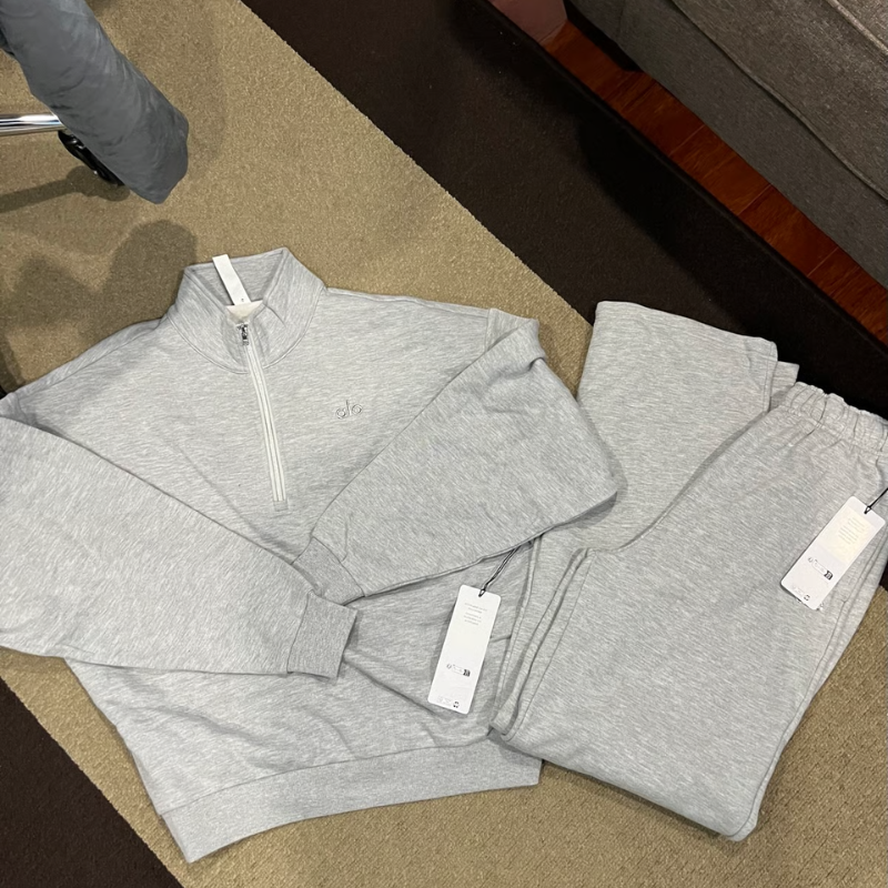 1/4 Zip Sweat Set - 1/4 Zip + Sweats