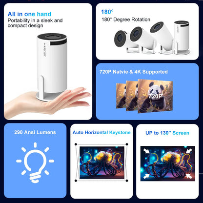Cinematic Portable Projector